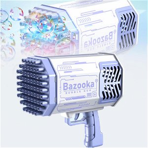 Giftee Mega svítící bublifuková pistole BAZOOKA na USB Barva: Fialová