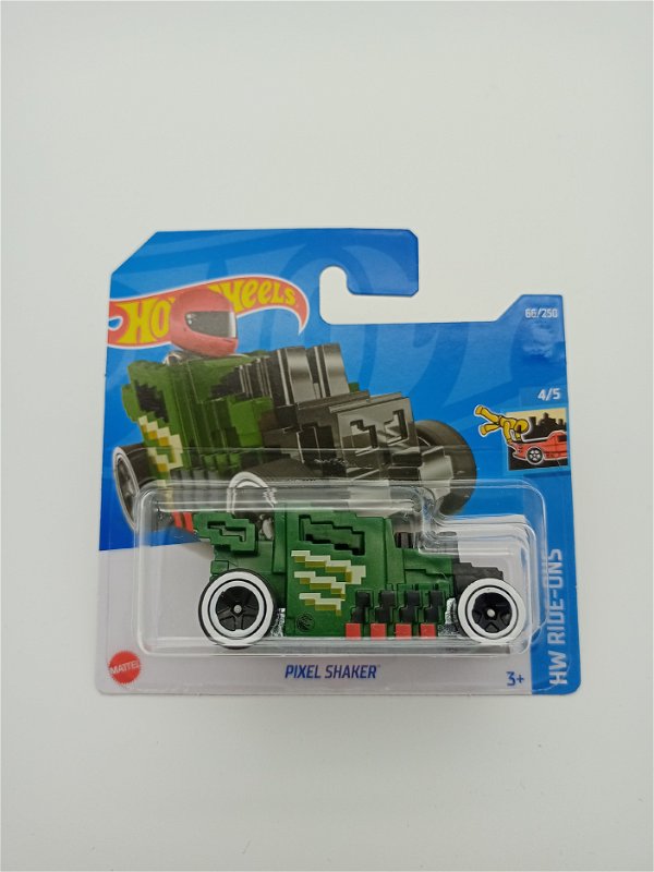 Mattel Hot Wheels Pixel Shaker TH Treasure Hunt - HW Ride-Ons 4/5 HCY01