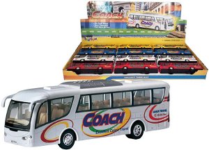 Sparkys Kovový model - Autobus 4 druhy