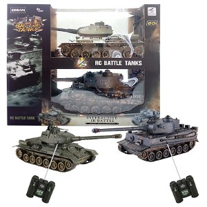 SPARKYS - R/C Tank 1:28 T34 vs Tiger (sada 2ks)
