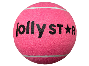 Alltoys Tenisový míček XXL JollyStar 23 cm růžový