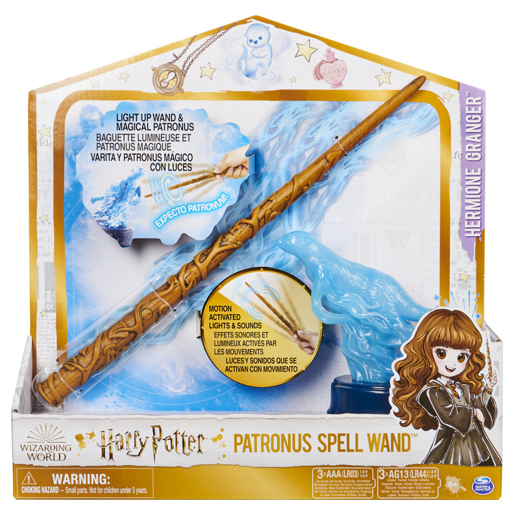 Spin Master Harry Potter Harry Potter hůlka Hermiony se svítícím patronem