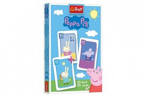 Trefl Černý Petr Prasátko Peppa/Peppa Pig společenská hra - karty v krabičce 6x9x1cm (1 ks)