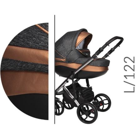 Kočárek Baby Merc Faster III Limited 2019 trojkombinace s autosedačkou L/122