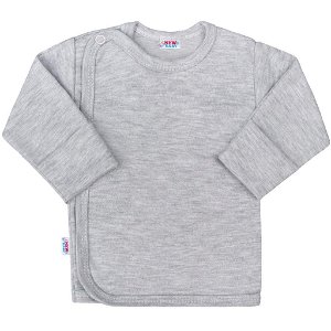 Kojenecká košilka New Baby Classic II šedá, vel. 68 (4-6m)