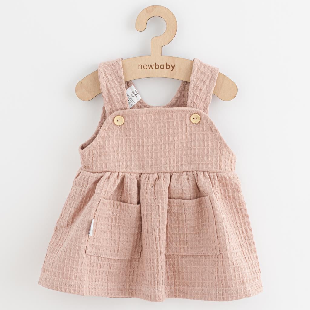 Kojenecká mušelínová sukýnka New Baby Comfort clothes růžová, vel. 92 (18-24m)