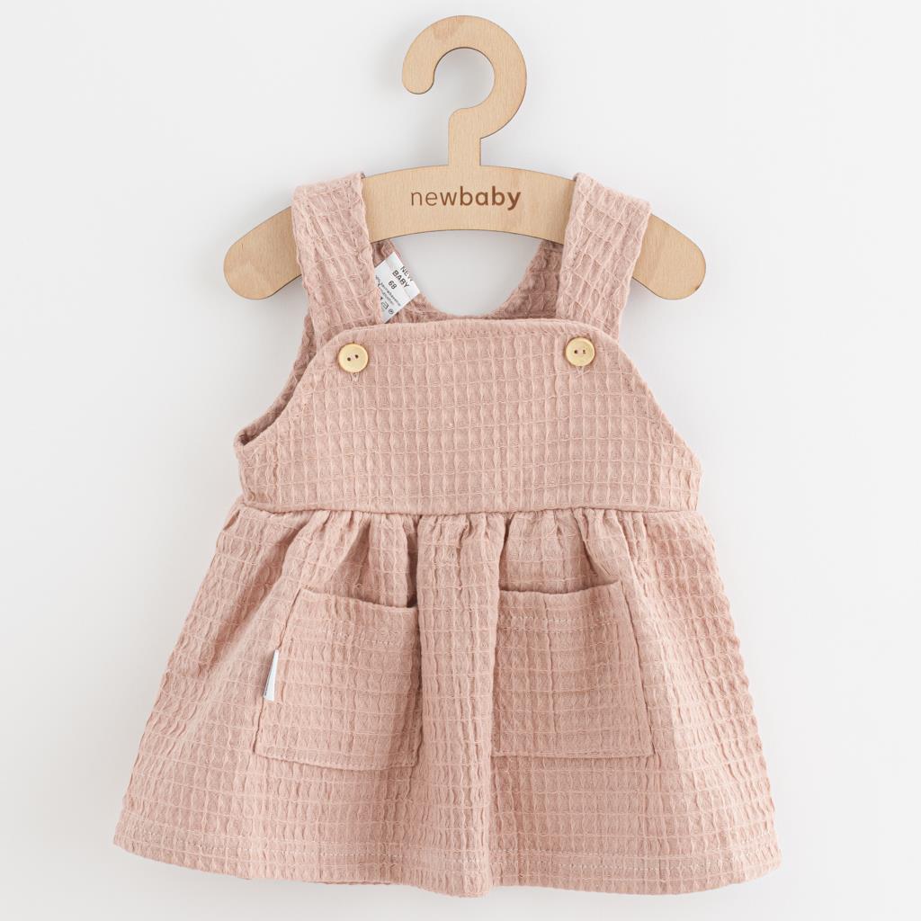 Kojenecká mušelínová sukýnka New Baby Comfort clothes růžová, vel. 62 (3-6m)