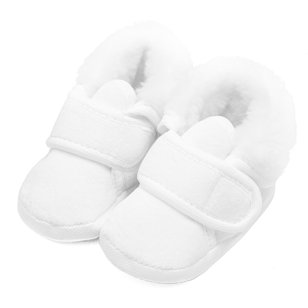 Kojenecké zimní semiškové capáčky ke křtu New Baby 3-6 m kluk, vel. 3-6 m