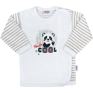 Kojenecká košilka New Baby Panda, vel. 56 (0-3m)