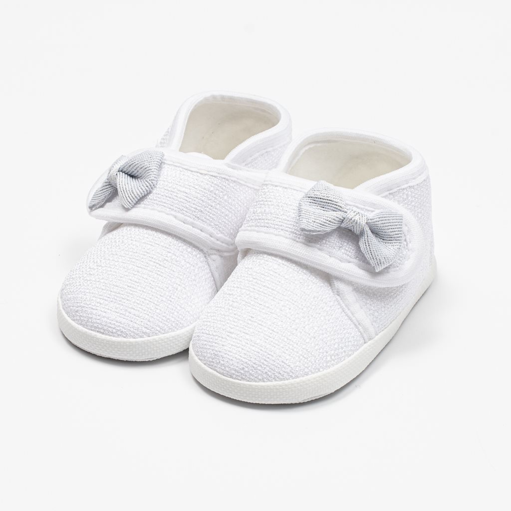 Kojenecké capáčky s mašličkou New Baby bílá 6-12 m, vel. 6-12 m