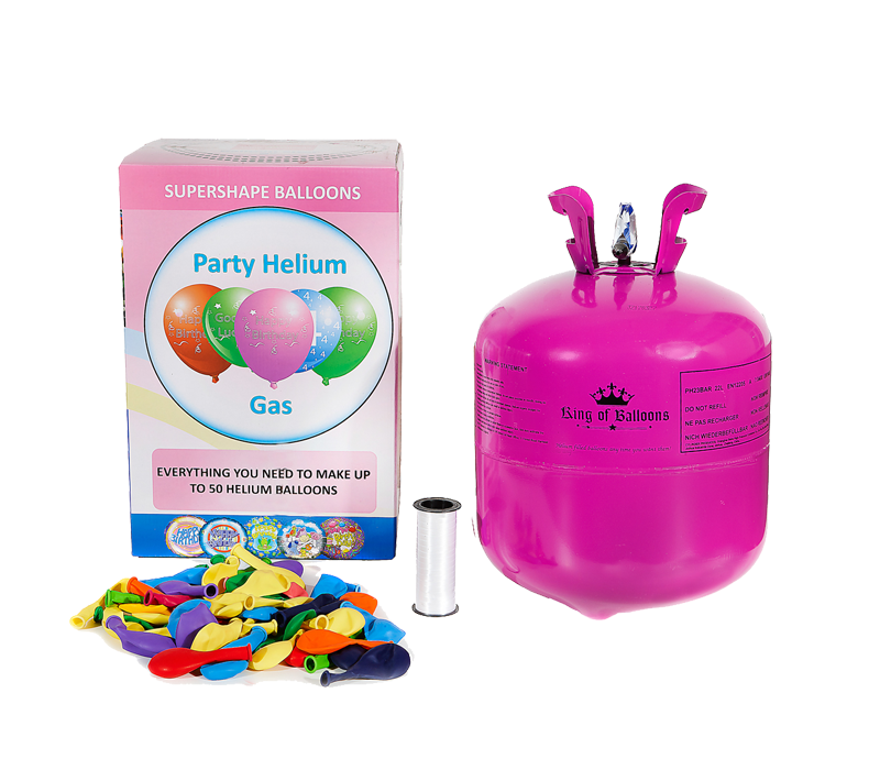 Helium sada narozeninová párty Velká + 50 balónků 18732