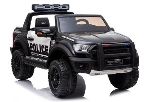 Elektrické autíčko Ford Ranger Raptor policie černé PA.DK-F150RP.CZ