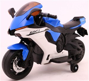 Ramiz Elektrická motorka R1 Superbike modrá TR1603
