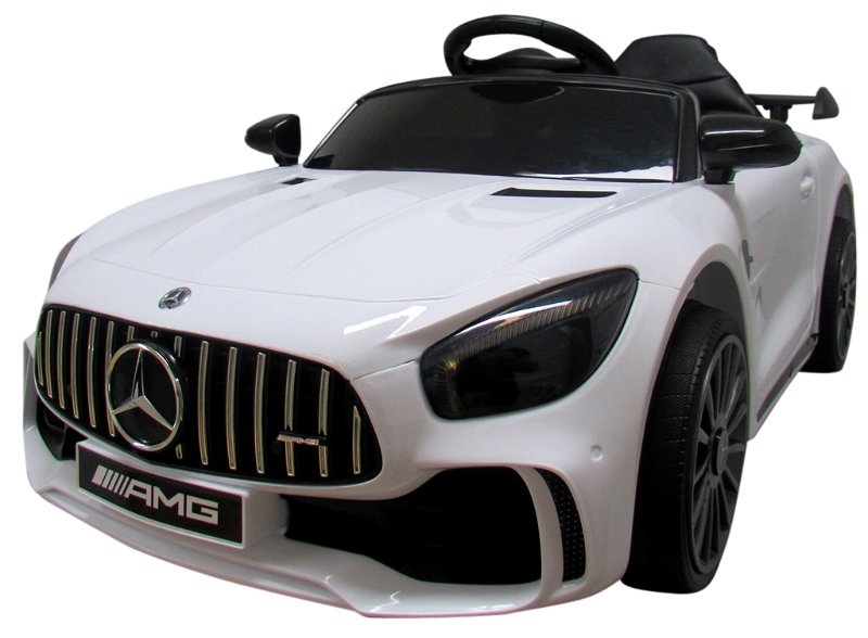 Dětské elektrické autíčko Mercedes AMG GTR bilé PA0192