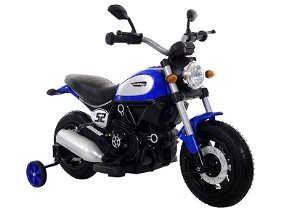 Dětská elektrická motorka Shadow modrá 4778