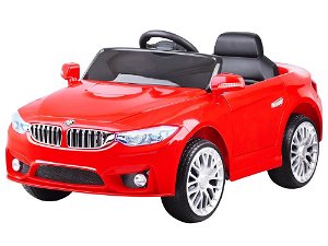 Tomido Dětské elektrické autíčko BETA červené PA0185