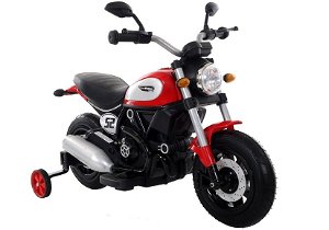 Dětská elektrická motorka Shadow červená 4778