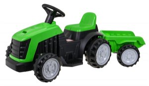 Elektrický traktor s přívěsem TR1908 zelený PA.TR1908T.ZIE