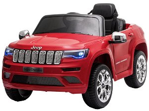 Tomido Dětské elektrické autíčko Jeep Grand Cherokee červené PA0260