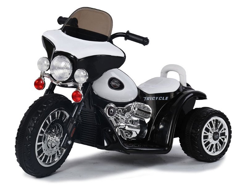 Tomido Dětská elektrická motorka Harley 6V černá PA.JT568.CZ