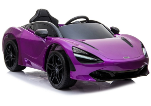 Dětské elektrické autíčko McLaren 720S lakované fialové 4342
