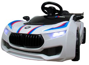 Dětské elektrické autíčko Small racer MINI WHITE