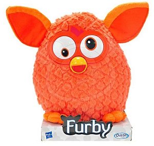 Furby plyšový 20cm - oranžový