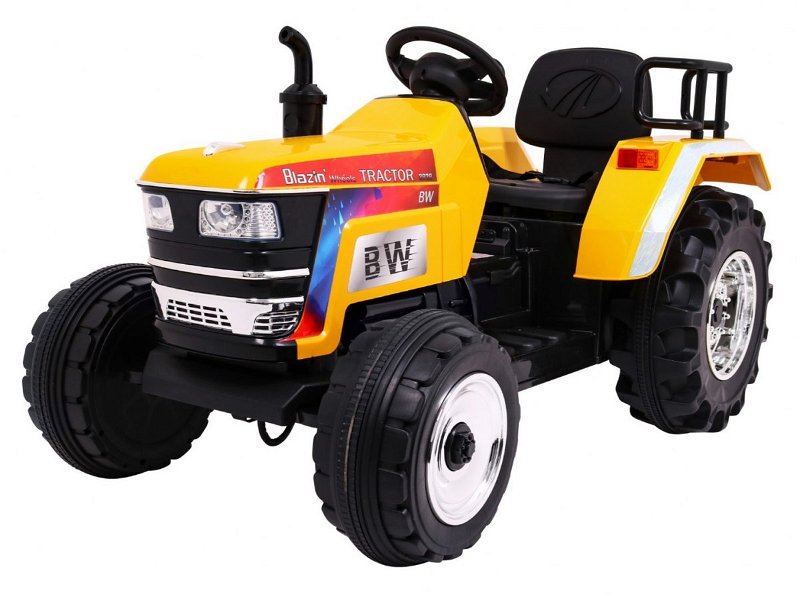Tomido elektrický traktor Blazin - žlutý