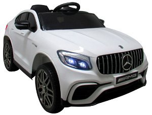 Dětské elektrické autíčko Mercedes GLC 63S 4x4 - bílé