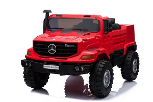 Elektrické autíčko Mercedes-Benz Zetros - červené