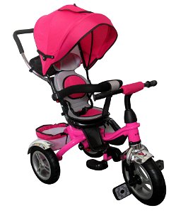 Dětská tříkolka T3 R-Sport - růžová