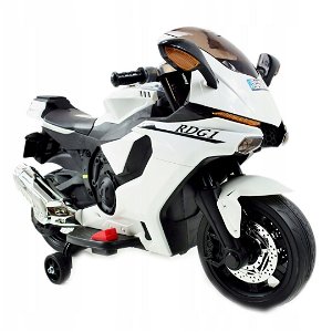 Elektrická motorka R1 Superbike - bílá