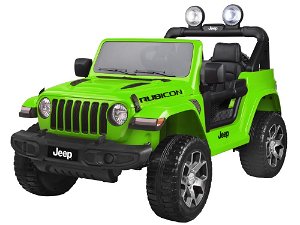 Elektrické autíčko Jeep Wrangler Rubicon - zelené