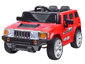 Elektrické autíčko Hummer Velocity, 2.4GHz - červené