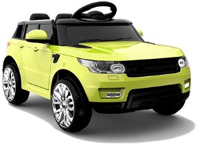Elektrické autíčko Range Rover - zelené EVA