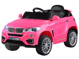 Dětské elektrické autíčko X6 - růžové