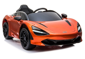 Dětské elektrické autíčko McLaren 720S - lakované oranžové