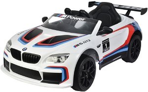 Buddy toys Elektrické autíčko BMW M6 GT3 - bílé