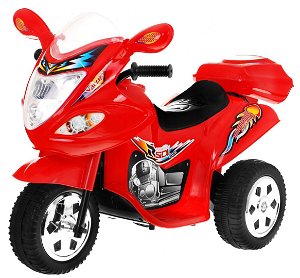 Dětská elektrická motorka BJX-088 - červená