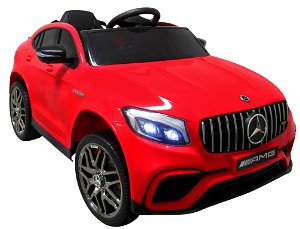 Dětské elektrické autíčko Mercedes GLC 63S 4x4 - červené