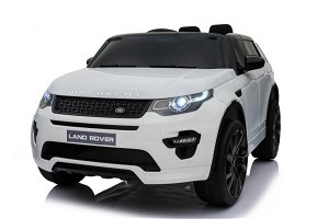 Elektrické autíčko Land Rover Discovery - bílé