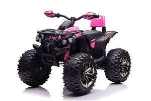 Dětská elektrická čtyřkolka ATV Power 4x4 - růžová