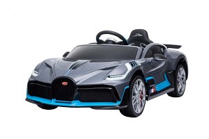 Elektrické auto Bugatti Divo - šedé