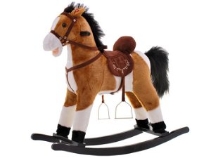 Houpací koník Milly Mally Mustang - světle hnědý