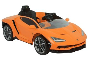 Dětské elektrické autíčko Lamborghini Centenario - oranžové