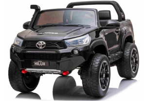 Elektrické autíčko Toyota Hilux  - černá