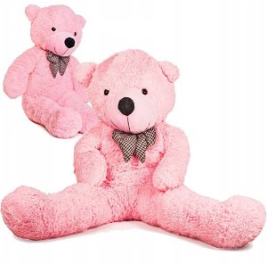 DORIS Velký plyšový medvěd 130 cm - růžový