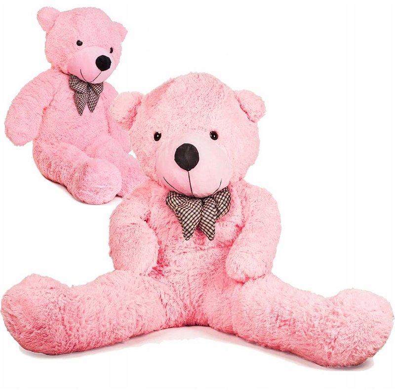 DORIS Velký plyšový medvěd 130 cm - růžový