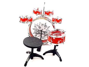 Velká bicí sestava - červená