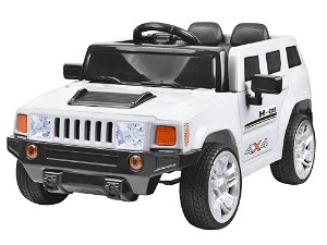 Elektrické autíčko Hummer Velocity, 2.4GHz - bílé